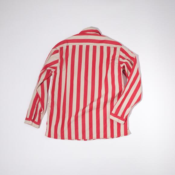 Sunnei Red Striped Button Up - Picture 2 of 6